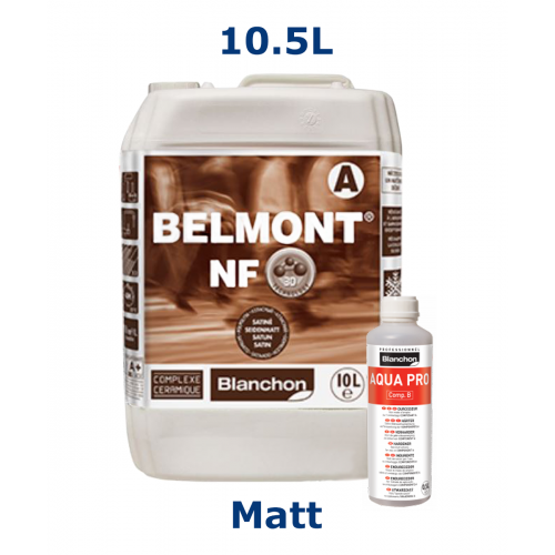 Blanchon BELMONT MATT  (including hardener) 10.5 ltr (one 10 ltr can & 0.5 ltr can) 09170017 (BL)